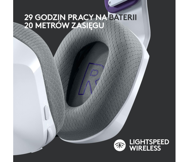 Logitech G733 Lightspeed białe - 594938 - zdjęcie 8